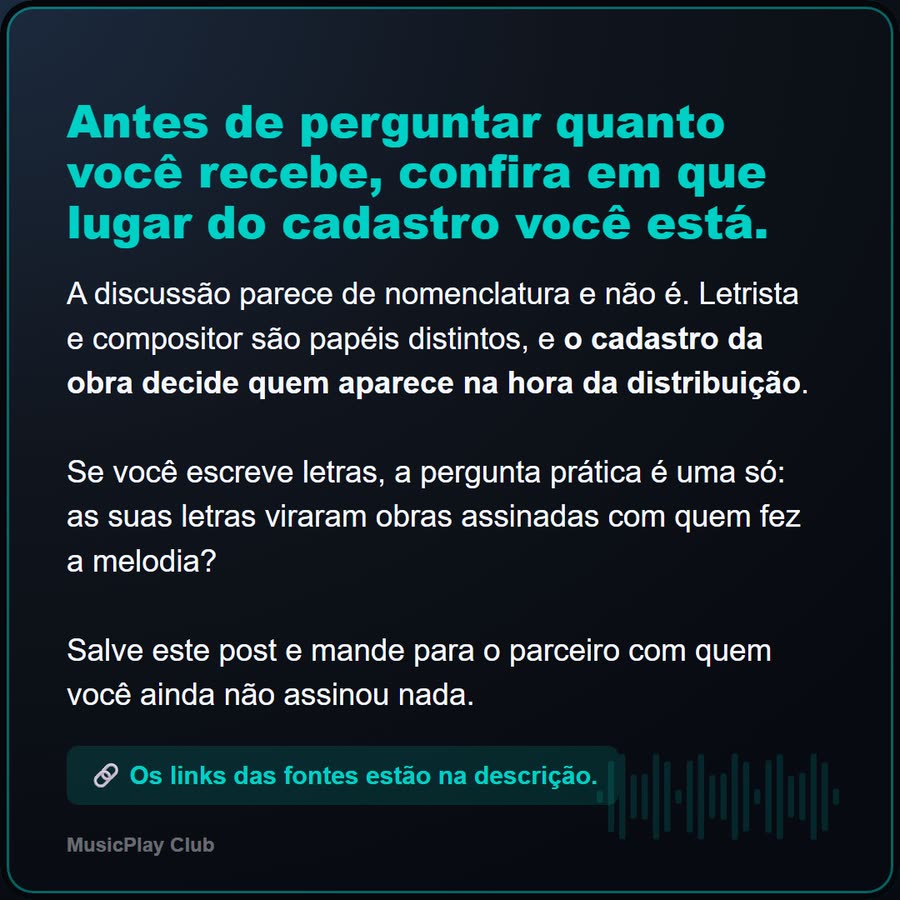 Slide 6 de 6 da edição